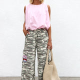 Juno Cargo Pant LIGHT CAMO