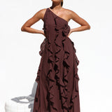 Tiana Dress CHOCOLATE
