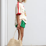 Love Stripe Short GREEN