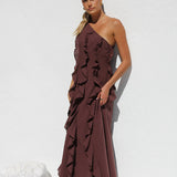 Tiana Dress CHOCOLATE