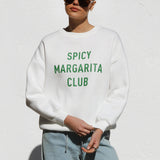 Spicy Margarita Club Sweater WHITE