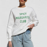 Spicy Margarita Club Sweater WHITE