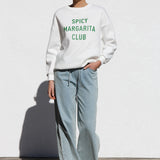 Spicy Margarita Club Sweater WHITE