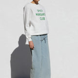 Spicy Margarita Club Sweater WHITE