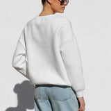 Spicy Margarita Club Sweater WHITE