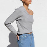 Deanna Knit Top GREY