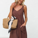 Nellina Dress BROWN