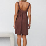 Nellina Dress BROWN