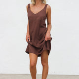 Nellina Dress BROWN