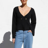 Cara Knit Top BLACK