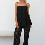 Midnight Muse Lace Set