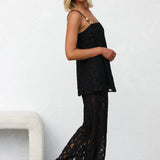 Midnight Muse Lace Set