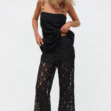 Midnight Muse Lace Set