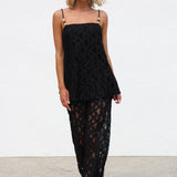 Midnight Muse Lace Set