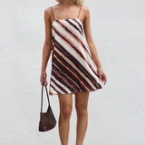 Livia Mini Dress COFFEE