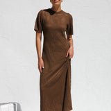 Christina Dress BROWN