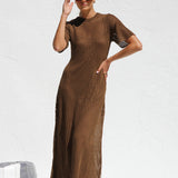 Christina Dress BROWN