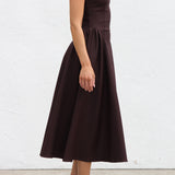 Brielle Dress CHOCOLATE