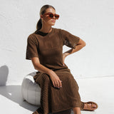 Christina Dress BROWN