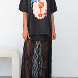 Midnight Muse Lace Skirt