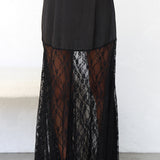 Midnight Muse Lace Skirt