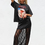 Midnight Muse Lace Skirt