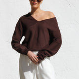 Deanna Knit Top BROWN