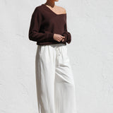 Deanna Knit Top BROWN