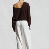 Deanna Knit Top BROWN