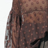 Coco Dot Set CHOCOLATE