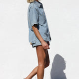 Jovie Denim Set BLUE