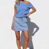 Dimitra Denim Skirt