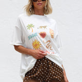 Cocoa Kiss Lace Shorts BROWN