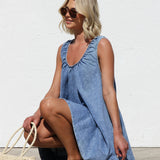 Kaelyn Denim Dress