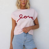 Love Knit Top PINK