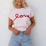 Love Knit Top PINK