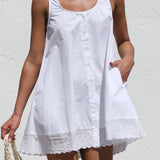 Elsie Mini Dress WHITE