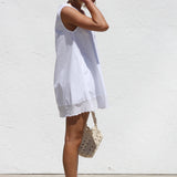 Elsie Mini Dress WHITE