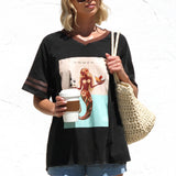 Love of Vino Tee BLACK