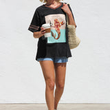 Love of Vino Tee BLACK