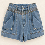 Toni Denim Short BLUE