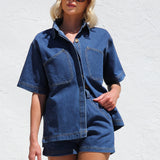 Jovie Denim Set INDIGO