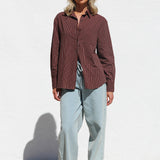 Renee Shirt CHOCOLATE