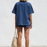 Jovie Denim Set INDIGO