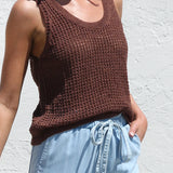 Eden Top BROWN