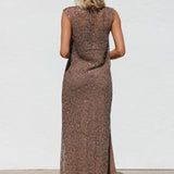 Afterglow Sequin Dress BRONZE