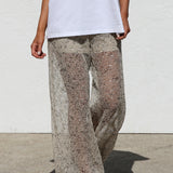 Golden Hour Sequin Pants BEIGE
