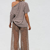 Golden Hour Sequin Pants BRONZE