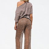 Golden Hour Sequin Pants BRONZE