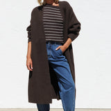 Soft Cloud Cardigan CHOCOLATE
